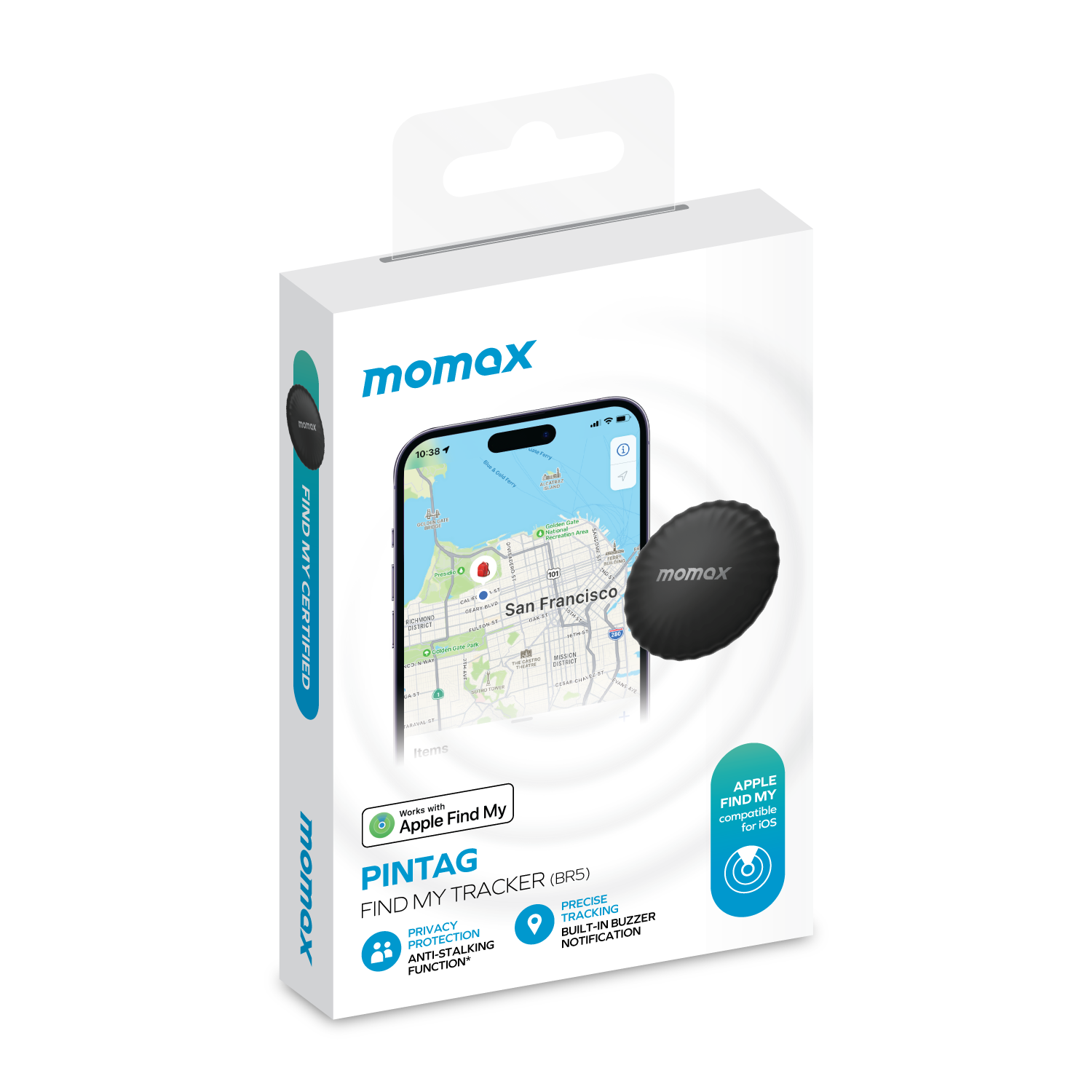 MOMAX PINTAG FIND MY TRACKER