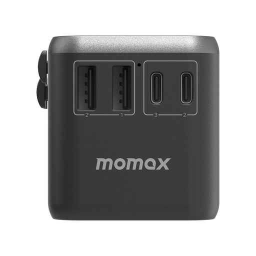 Momax 1-World GAN 5 Ports + AC Travel Adapter 65W