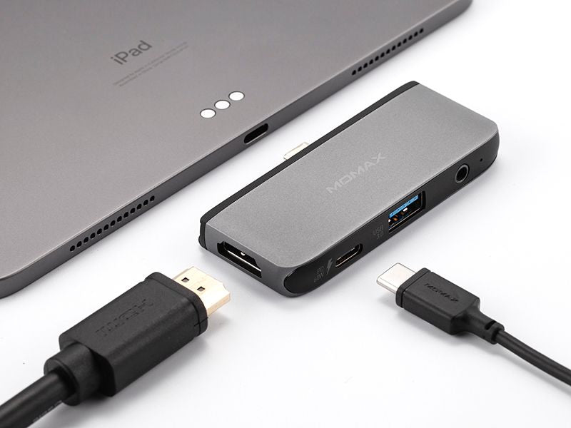Momax OneLink 4 in 1 USB-C Hub - Space Grey - Tech Street