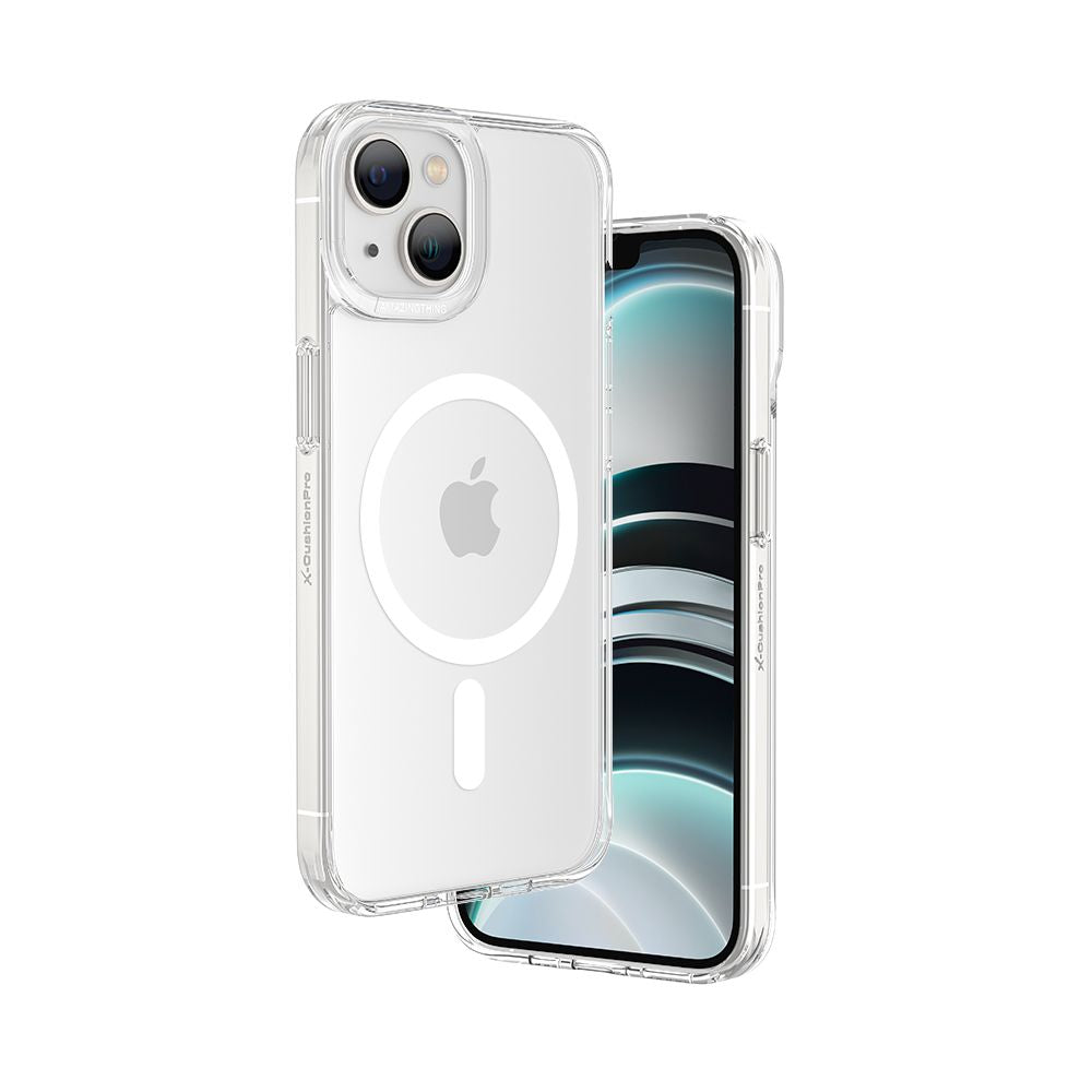 AMAZINGthing Minimal MagSafe Drop Proof Case for iPhone 14 6.1 - Clear