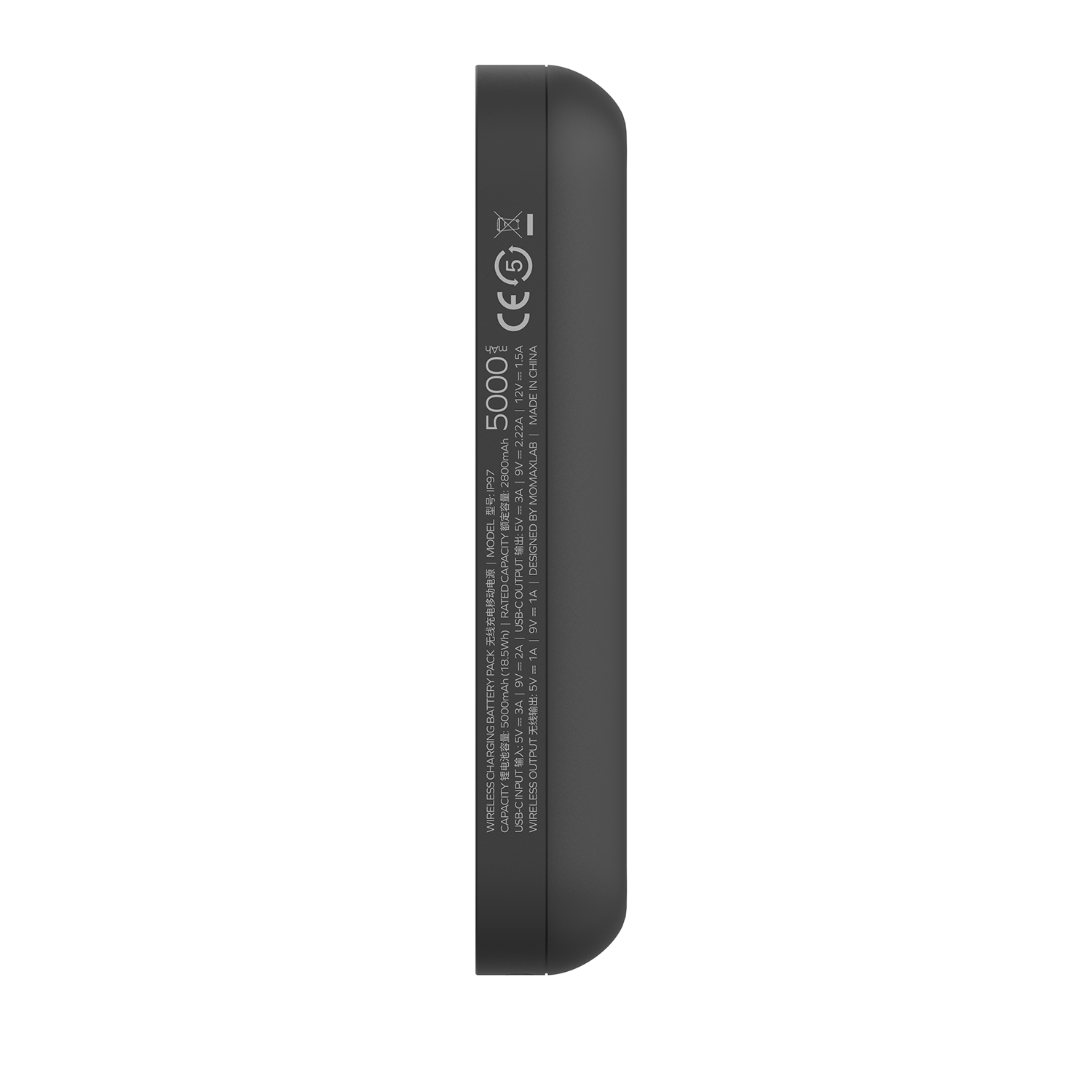 Momax Q.MAG Power Magnetic Wireless Battery Pack MagSafe Power Bank 5000mAh - Black - TECH STREET