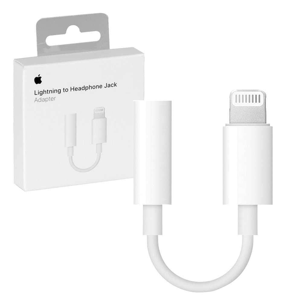Apple Lightning Headphone Jack Adapter 3.5mm - Tech Street