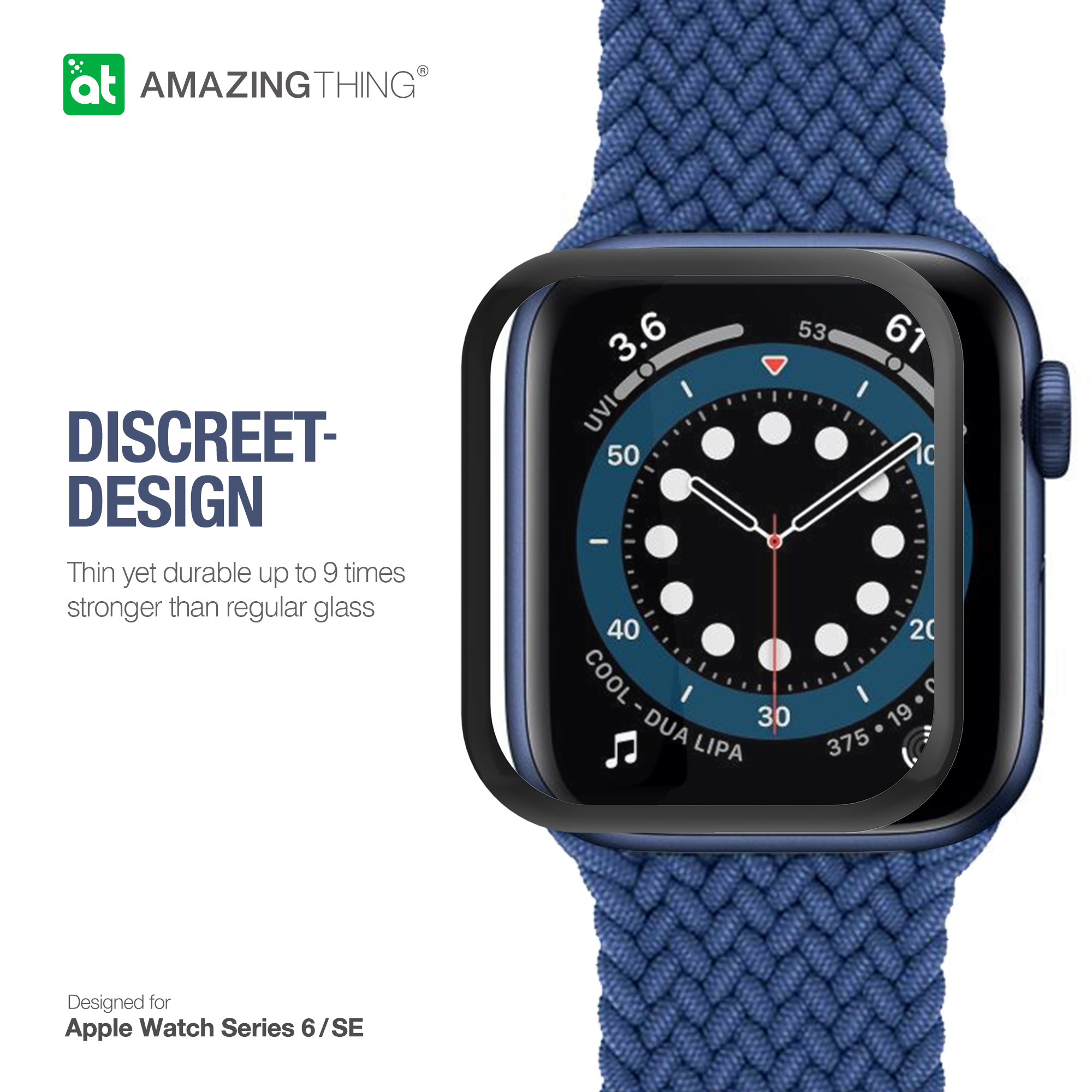 AMAZINGthing Apple Watch 44MM Series 6/SE/5/4 Impact Shield - TECH STREET