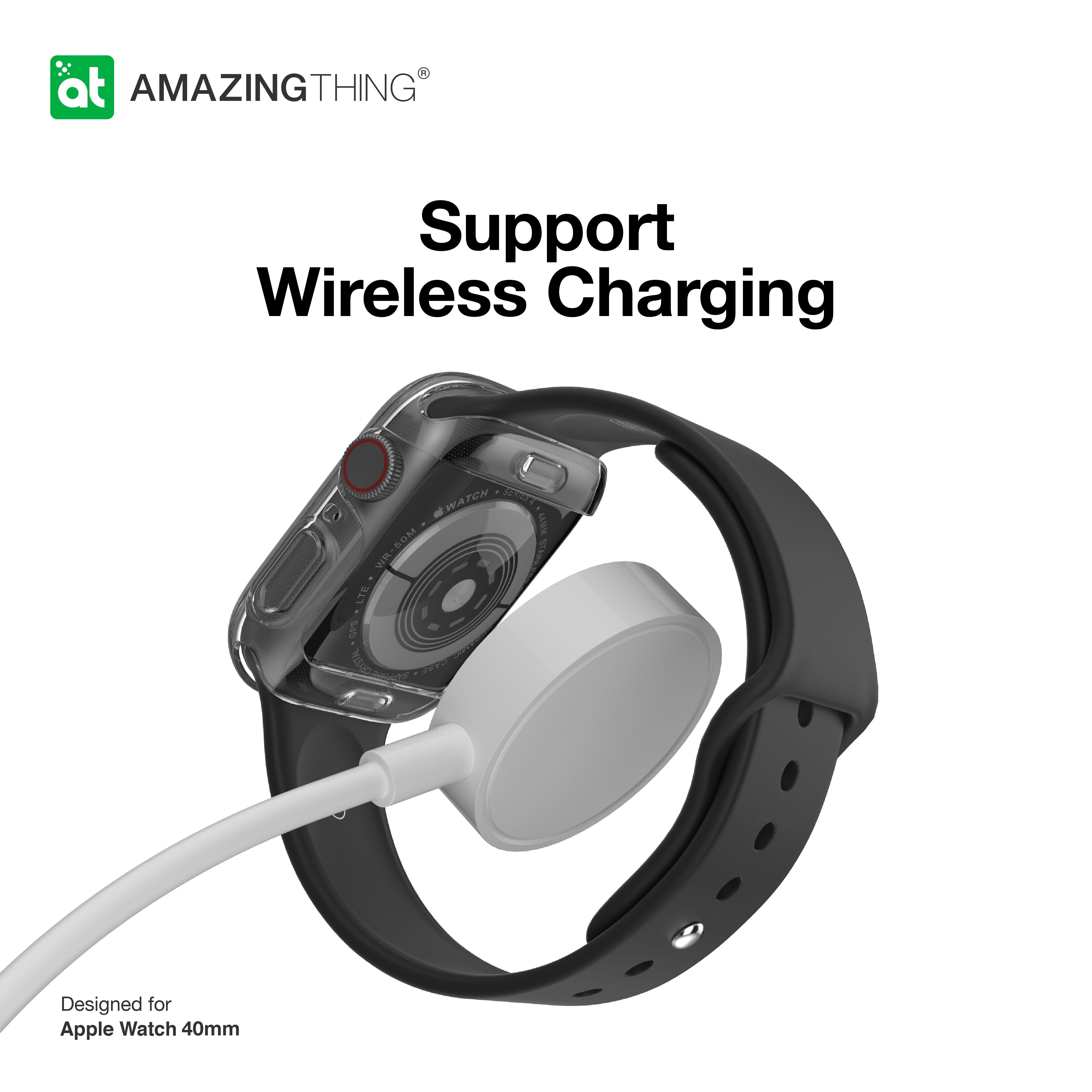 AMAZINGthing AW 40M Series 5/4 Outre Bumper + Screen Protection - Clear - Tech Street