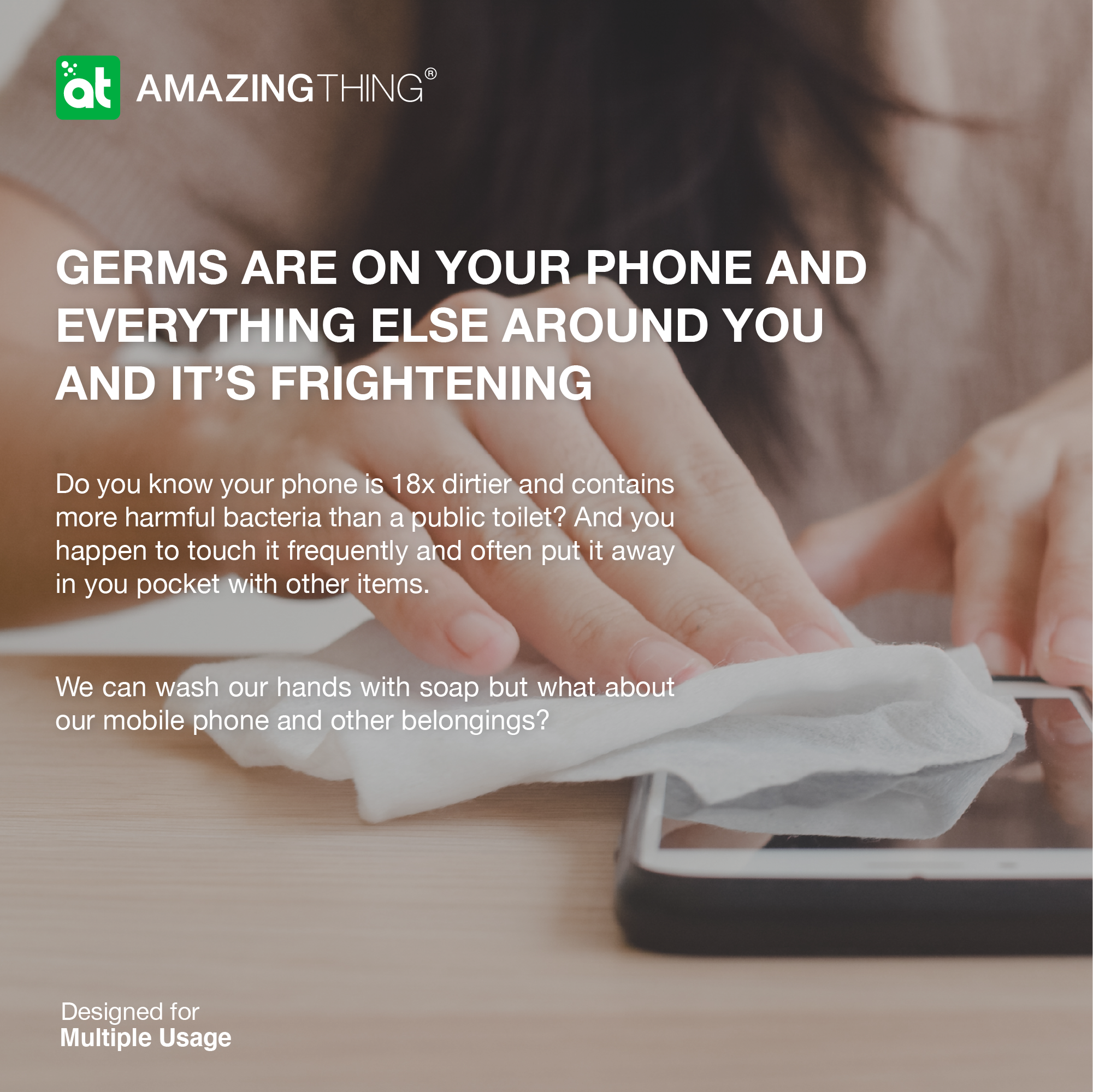 AMAZINGthing All in One UV-C Light Box with Pad Pro and 6000mAh Power Bank - TECH STREET