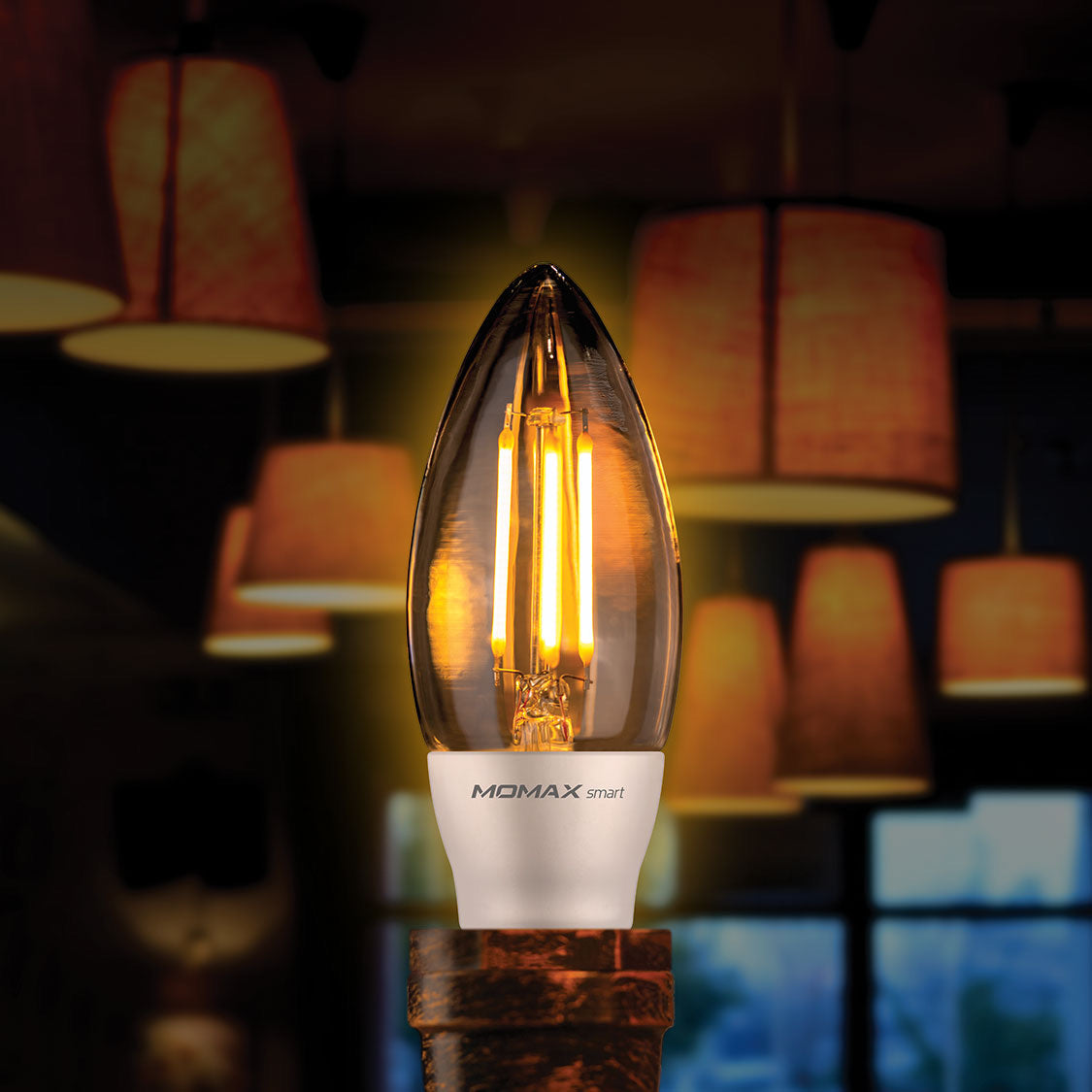 Momax IB1S Smart WiFi Color Ambience Bulb - Tech Street