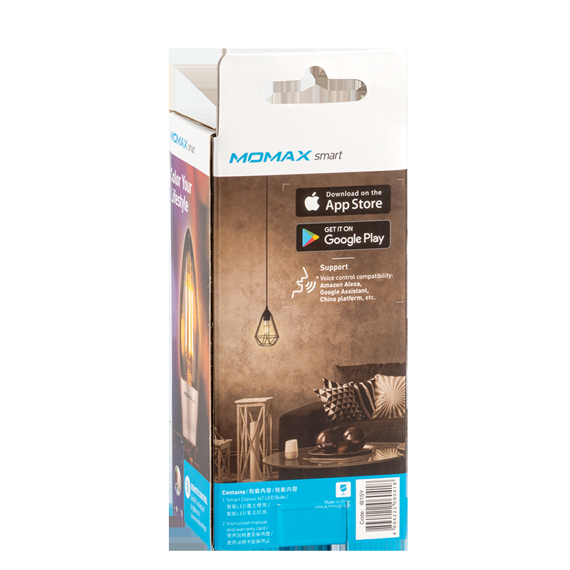 Momax IB1S Smart WiFi Color Ambience Bulb - Tech Street