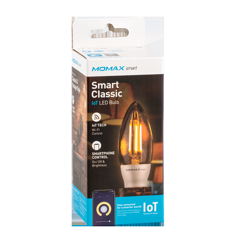 Momax IB1S Smart WiFi Color Ambience Bulb - Tech Street