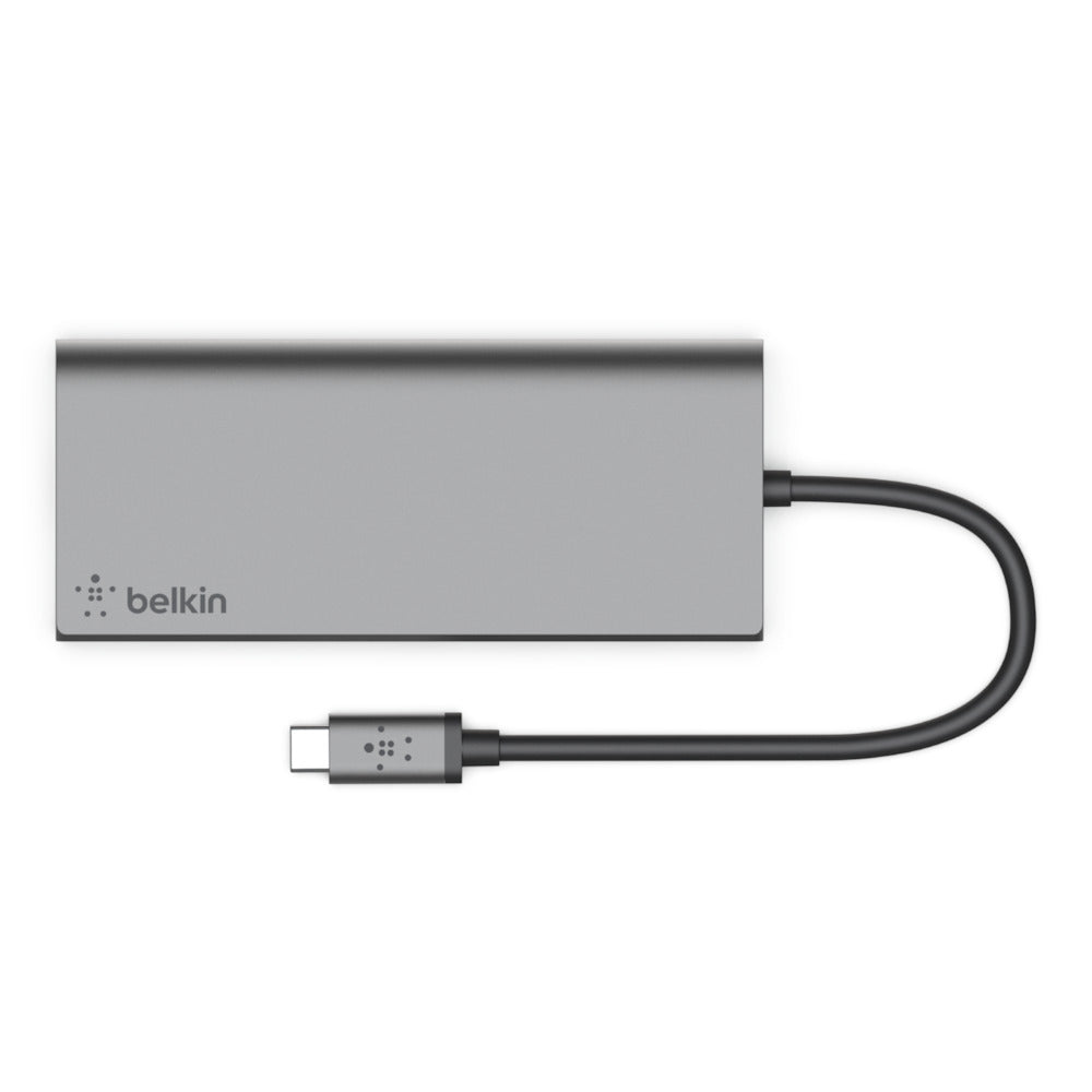 Belkin Multimedia Hub USB-C to Power - Space Gray - Tech Street
