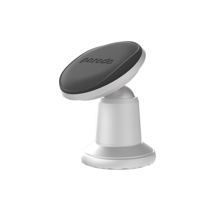 Porodo Mini Magnetic Car Mount ( Stick-on holder ) - Silver - TECH STREET