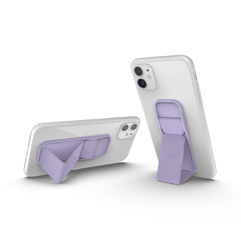 CLCKR Universal Grip and Stand Pebbled Lines