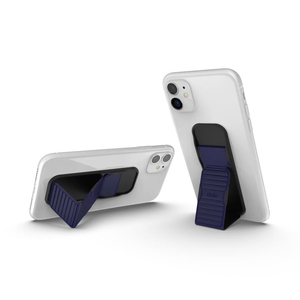 CLCKR Universal Grip and Stand Pebbled Lines