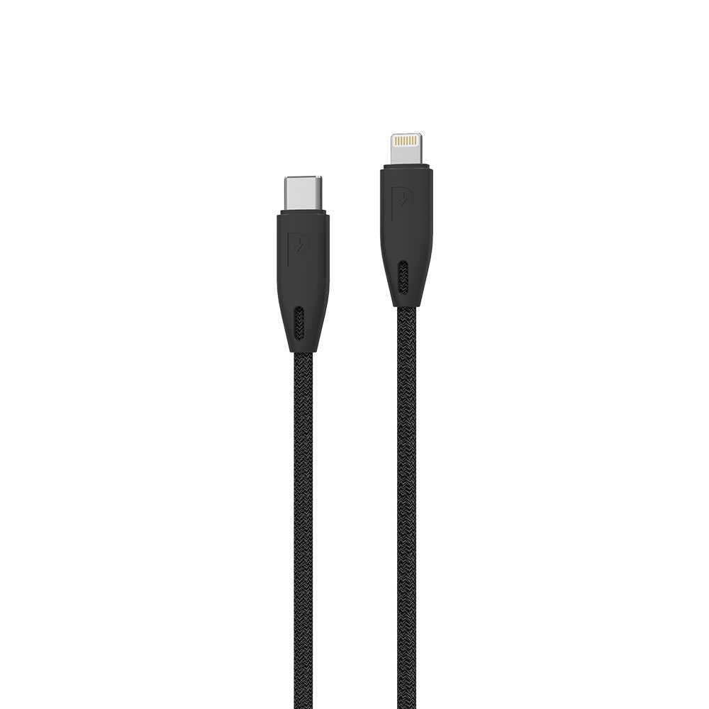 Powerology Braided USB-C to Lightning Cable 1.2M - TECH STREET