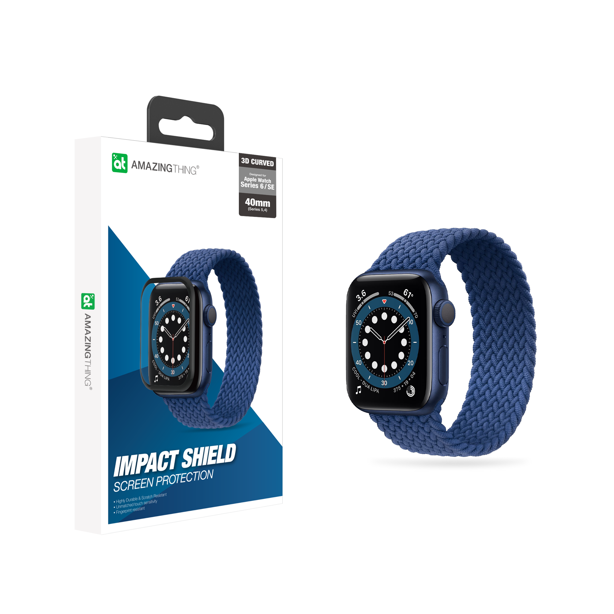 AMAZINGthing Apple Watch 40MM Series 6/SE/5/4 Impact Shield - TECH STREET