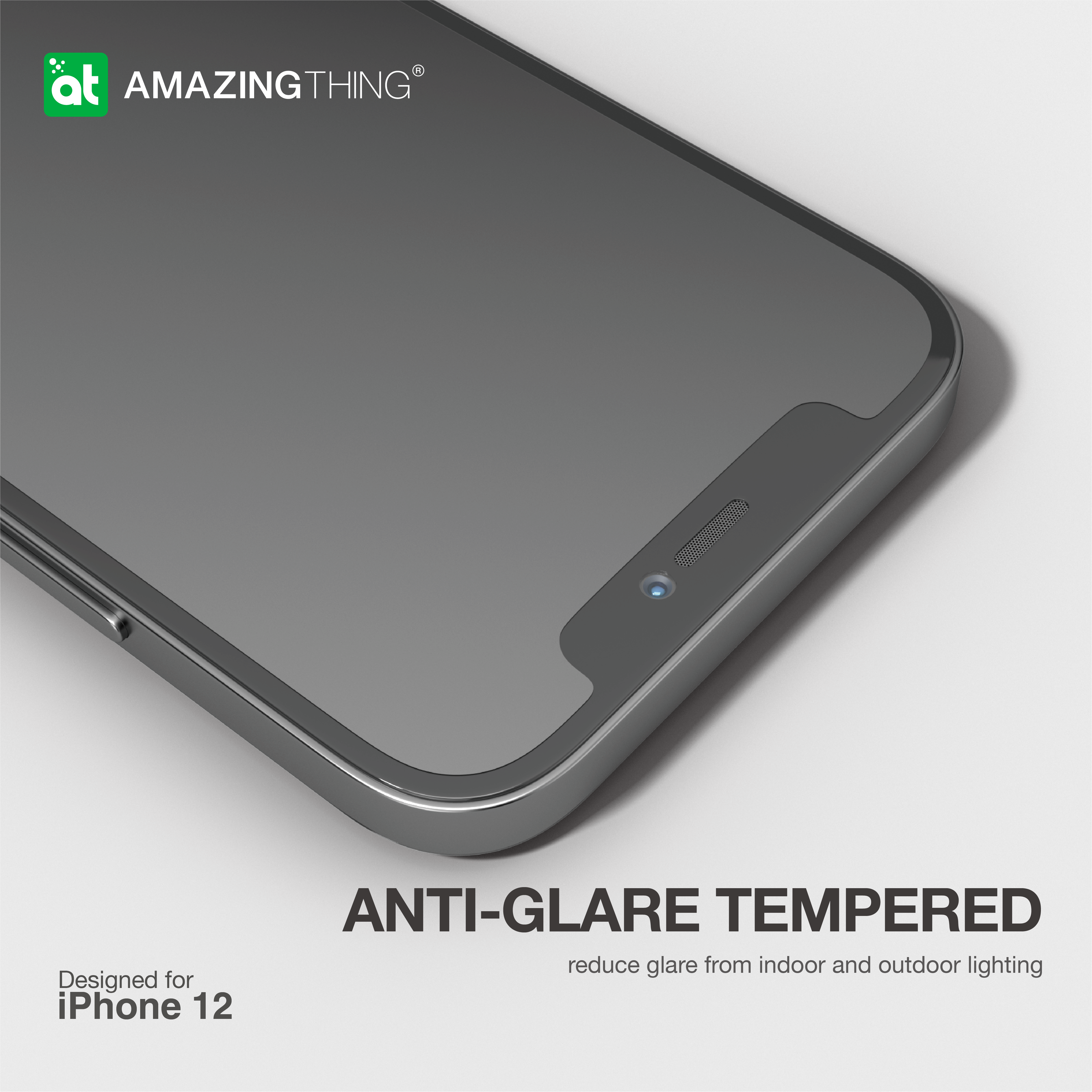 AMAZINGthing Supreme Glass 2.75D Fully Covered Anti-Dust Filter with Installer for iPhone 12 Mini - TECH STREET