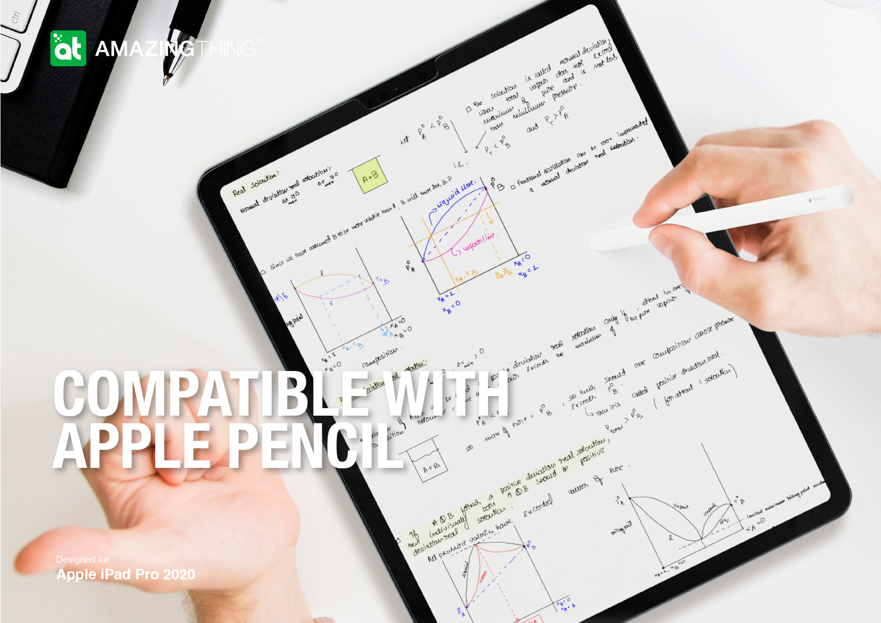 AMAZINGthing iPad Pro 12.9'' 2021 Optic Pro Supreme Glass Protector