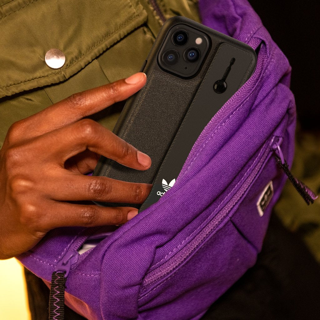 Adidas Original Hand Strap Case for iPhone 12 Mini - Black - TECH STREET