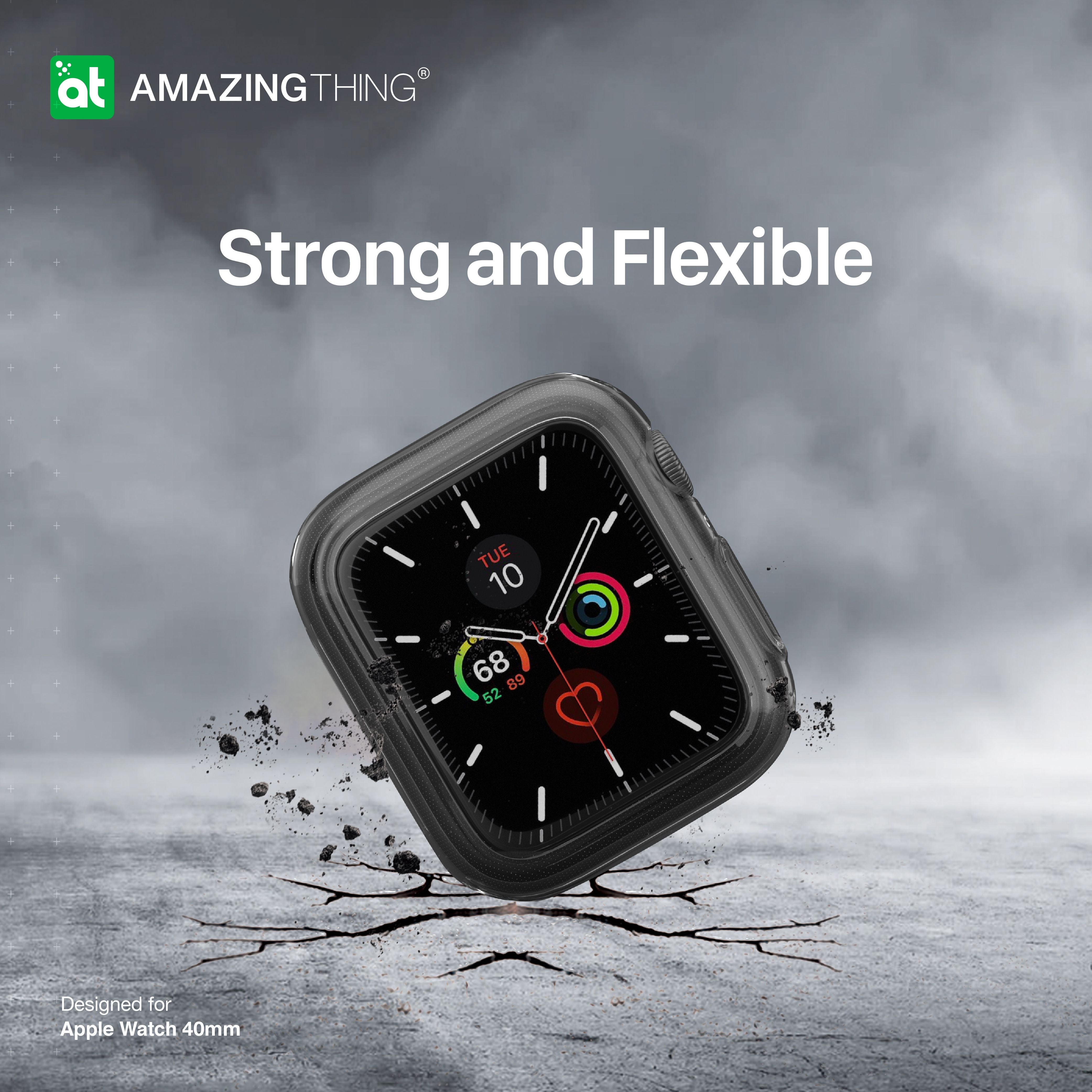 AMAZINGthing AW 40M Series 5/4 Outre Bumper + Screen Protection - Clear - Tech Street