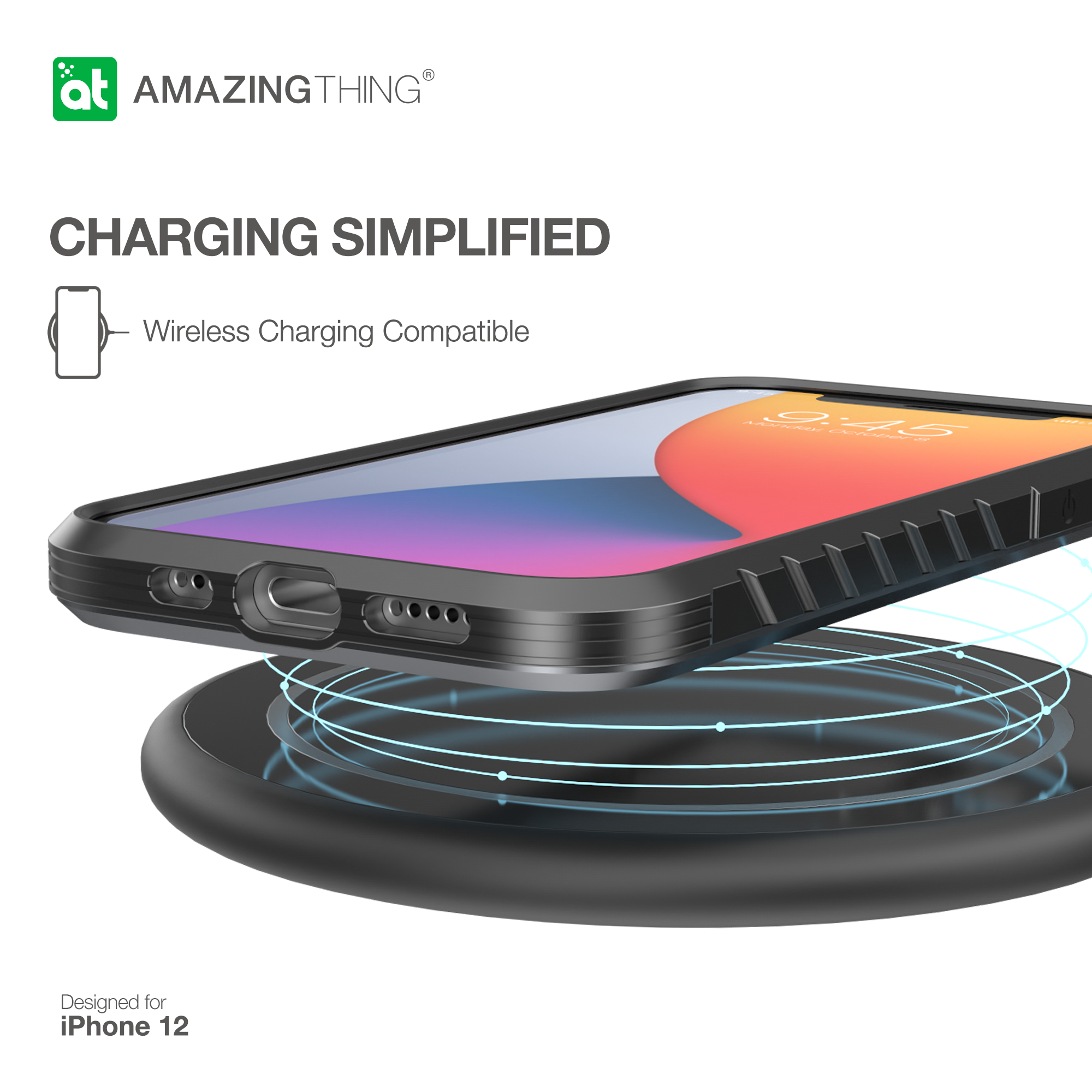 AMAZINGthing Military Drop Proof Case for iPhone 12 Mini - TECH STREET
