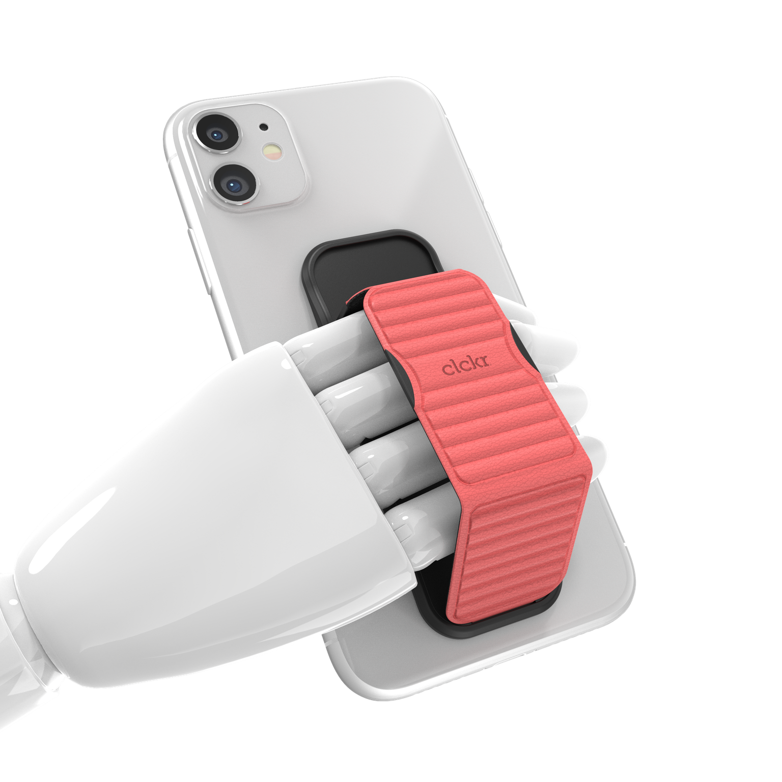 CLCKR Universal Grip and Stand Pebbled Lines