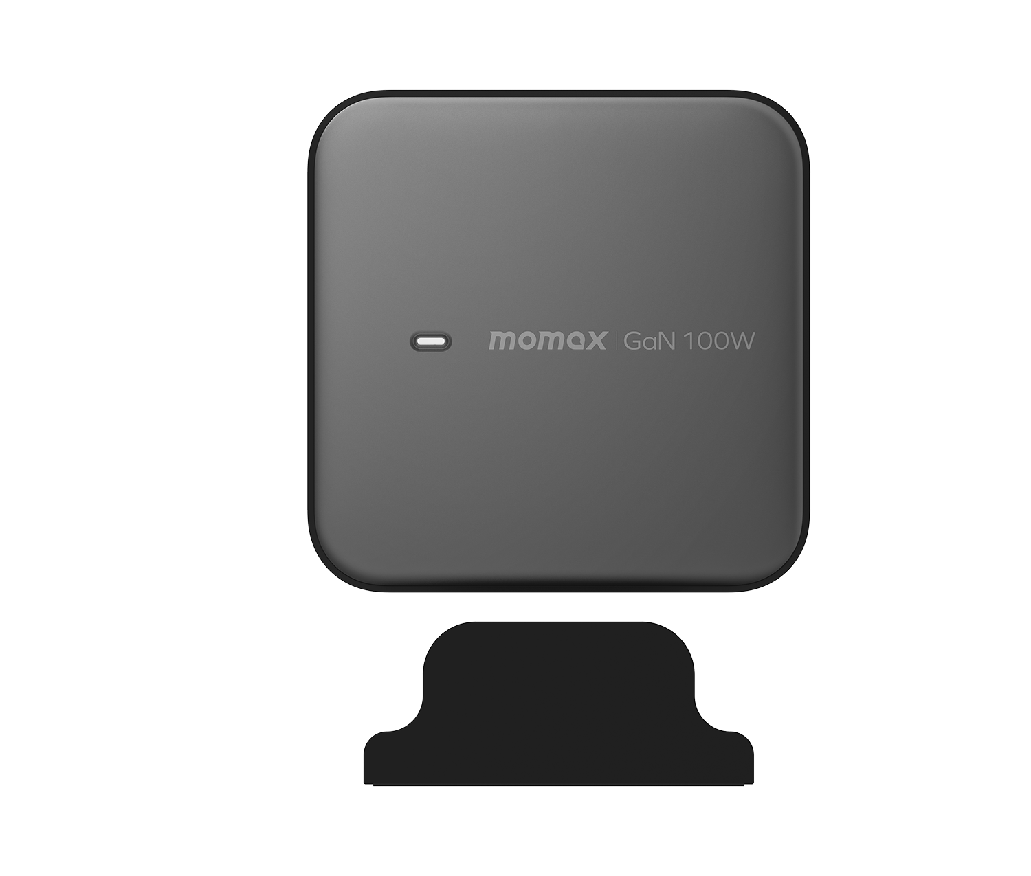 MOMAX ONEPLUG 100W 4-PORT GAN DESKTOP CHARGER BLACK