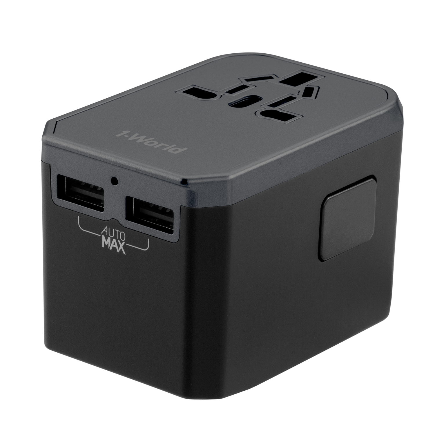 Momax 1 World Travel Adaptor 4-Port