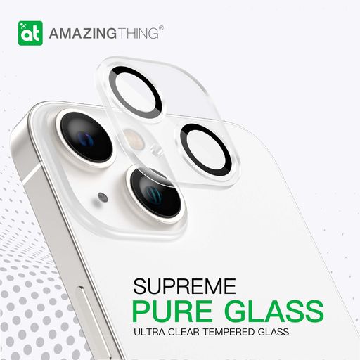 AMAZINGthing Pure Lens Glass for iPhone 14 6.1/6.7 Plus