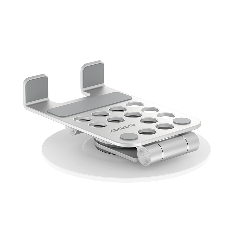 MOMAX FOLD STAND MILA ROTATABLE PHONE STAND SILVER