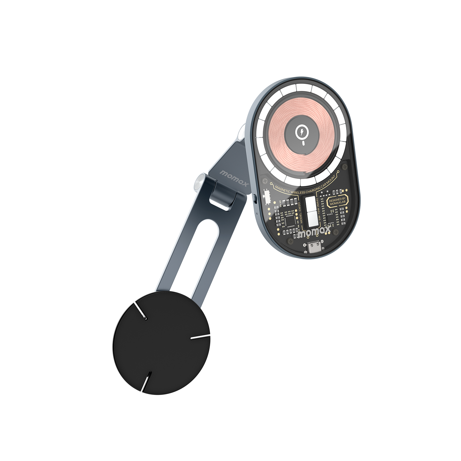 Momax Q.MAG Car Mount Magnetic Wireless Charging for TESLA 15W