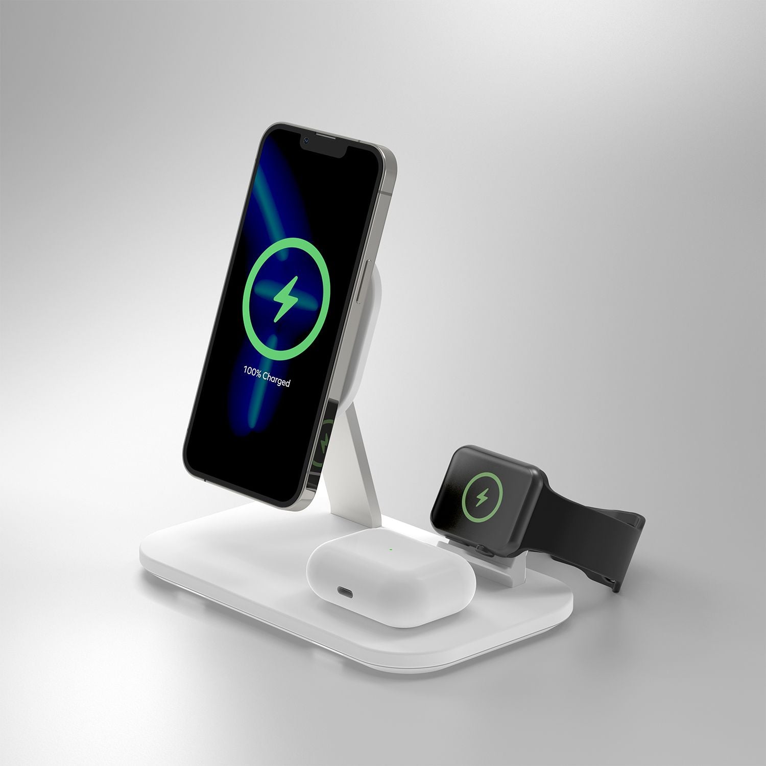 Momax Q.Mag Pro 3 3-in-1 Wireless Charger with MagSafe
