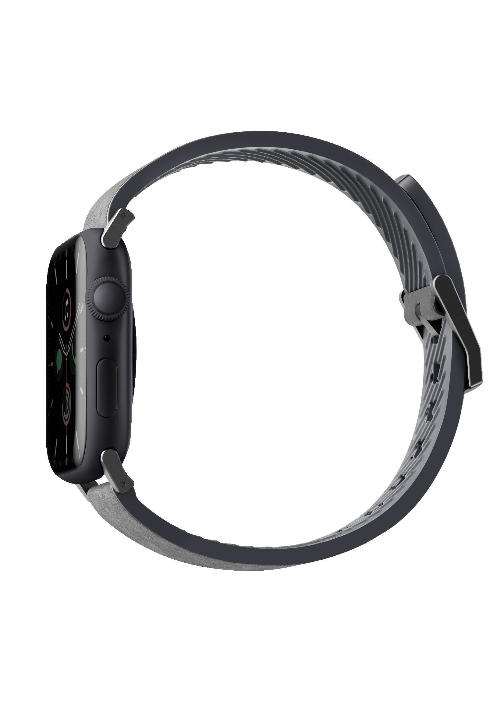 UNIQ Straden Waterproof Leather Hybrid Straps for Apple Watch 45/44/42MM