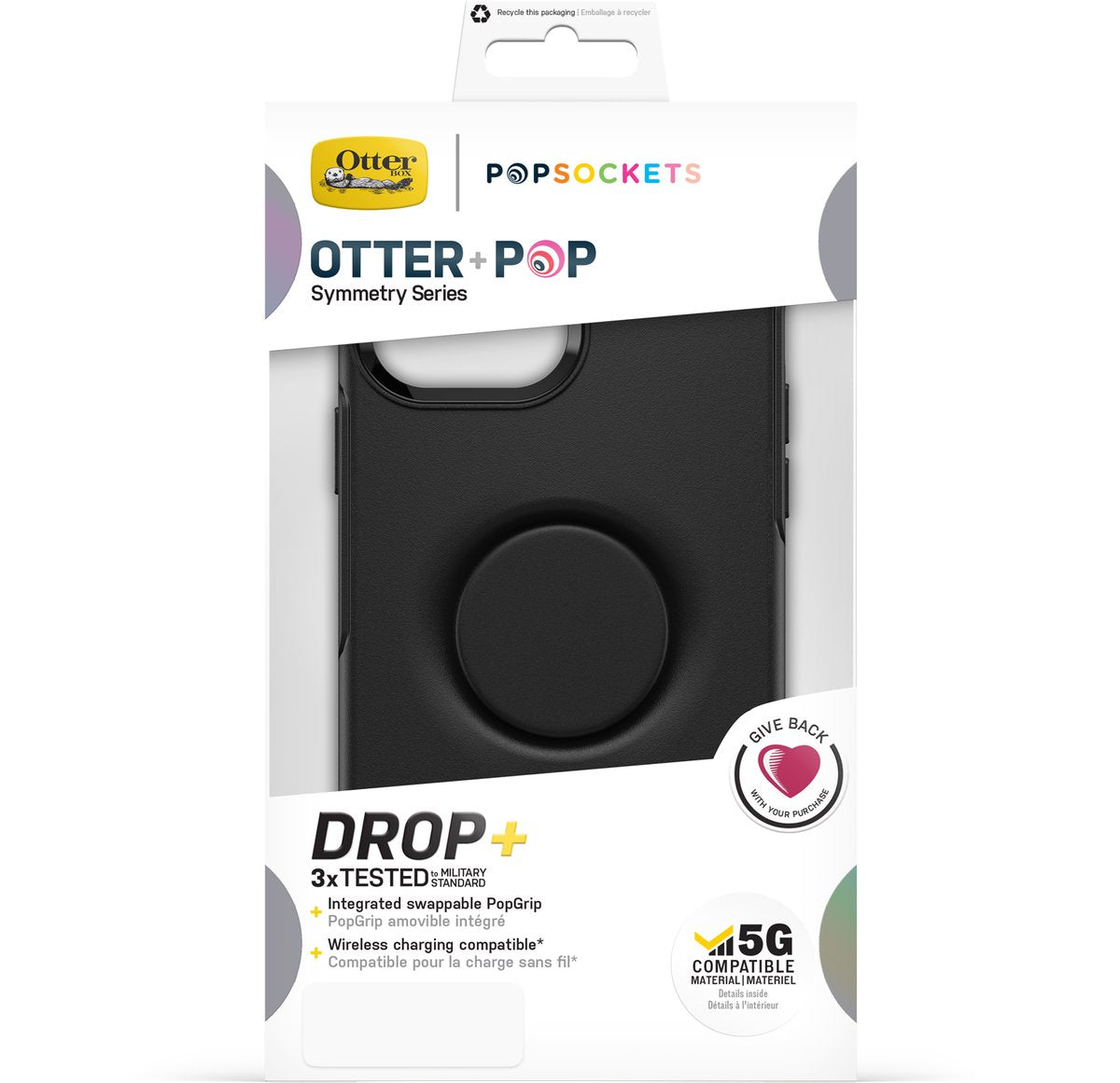 OTTERBOX Otter+Pop Symmetry Series Antimicrobial Case for iPhone 13 Pro Max
