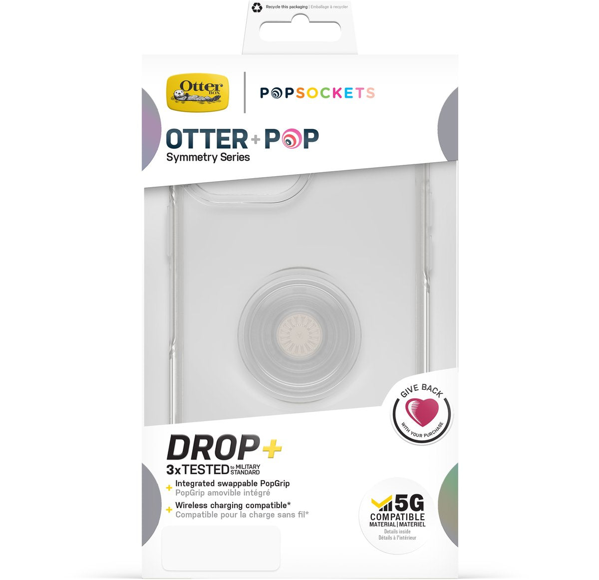 OTTERBOX Otter+Pop Symmetry Series Antimicrobial Case for iPhone 13 Pro Max