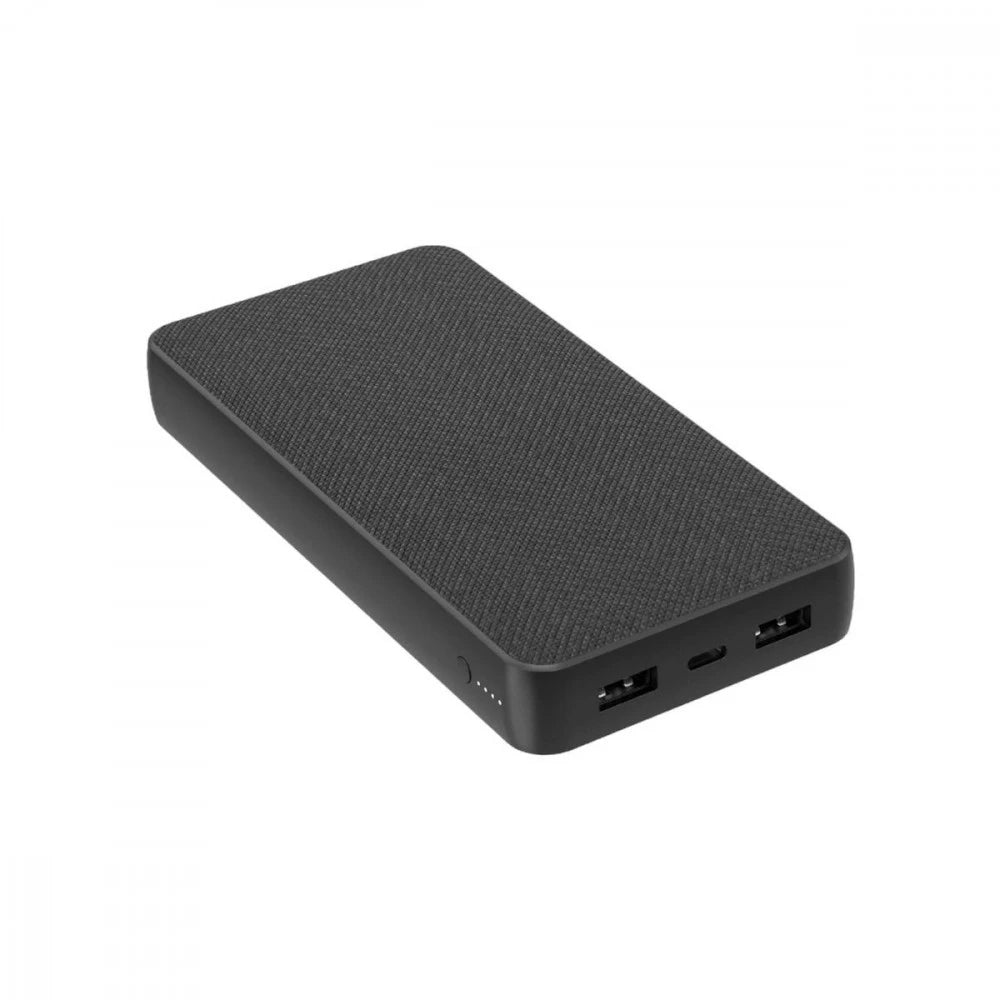 Powerology 20000mah Dual USB 2.1A Powerbank - Black