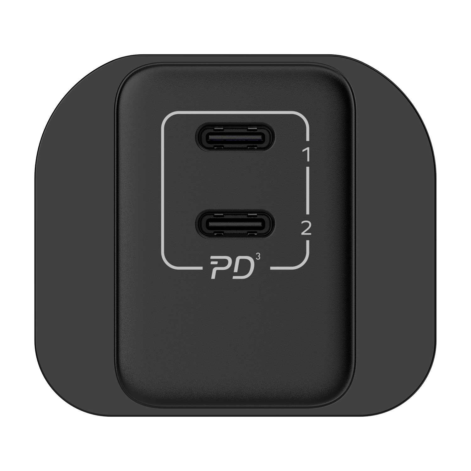 Momax 2-Ports USB-C GAN Mini Charger 35W