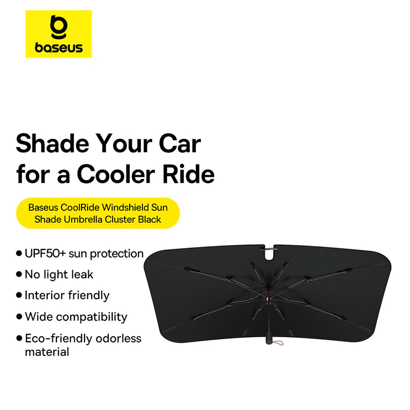 Basens CoolRide Series Windshield Sunshade Umbrella Cluster