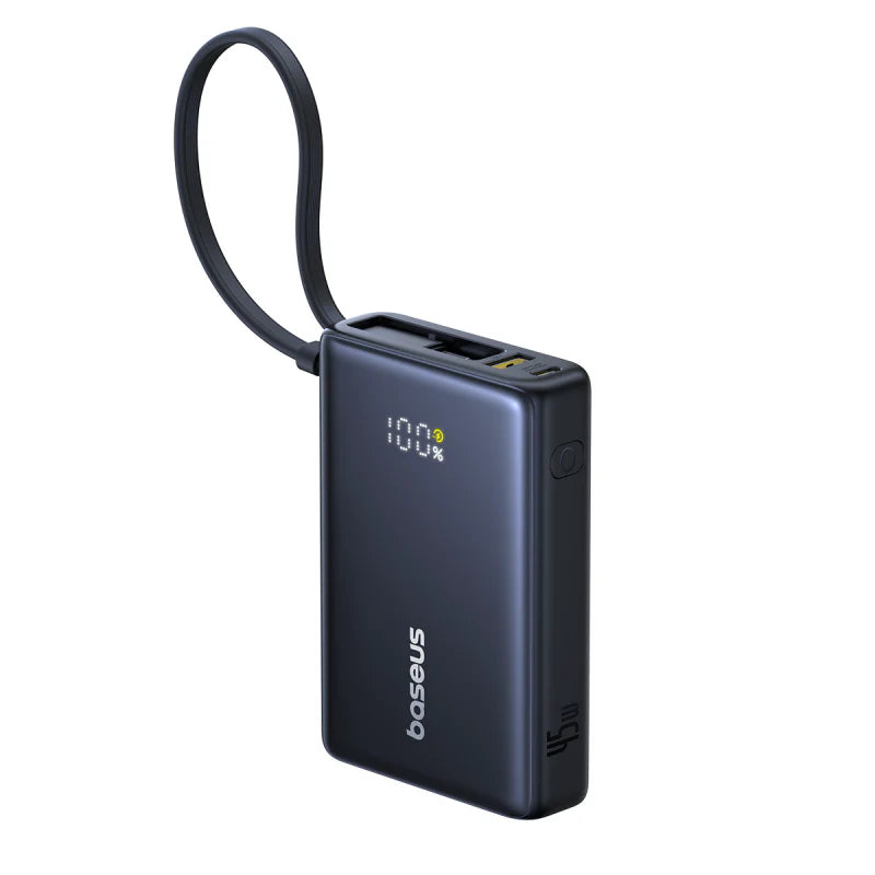 Baseus PicoGo Digital Display Power Bank 10000mAh 45W Black