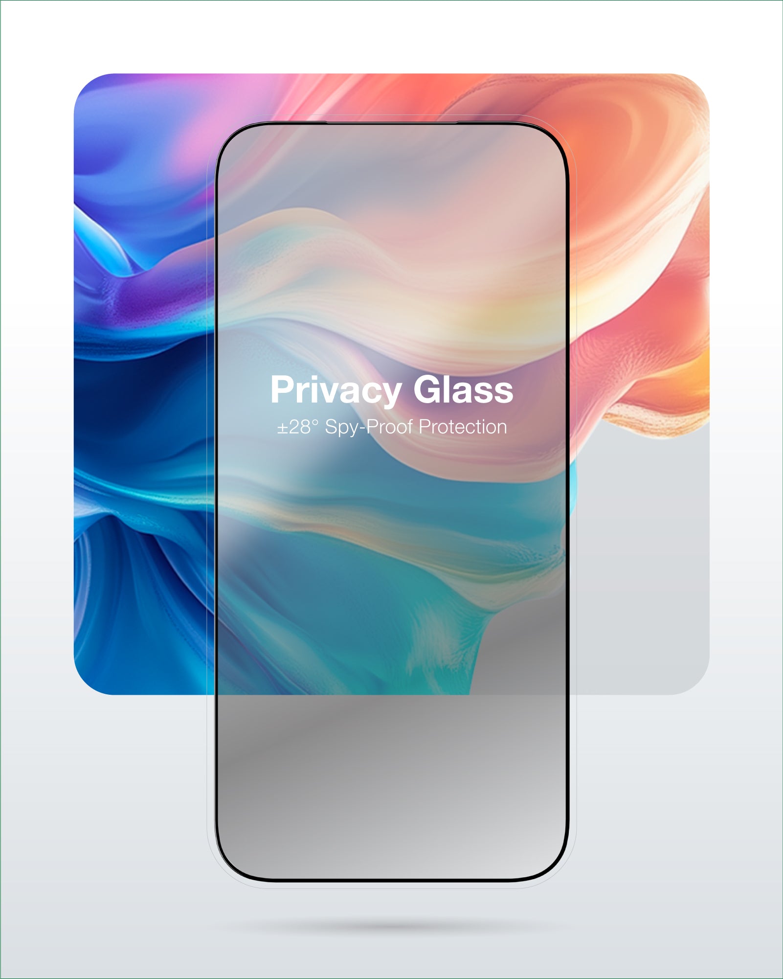 AMAZINGthing - Iphone 17 Pro 6.3 3D Fully Covered Radix Glass - Privacy
