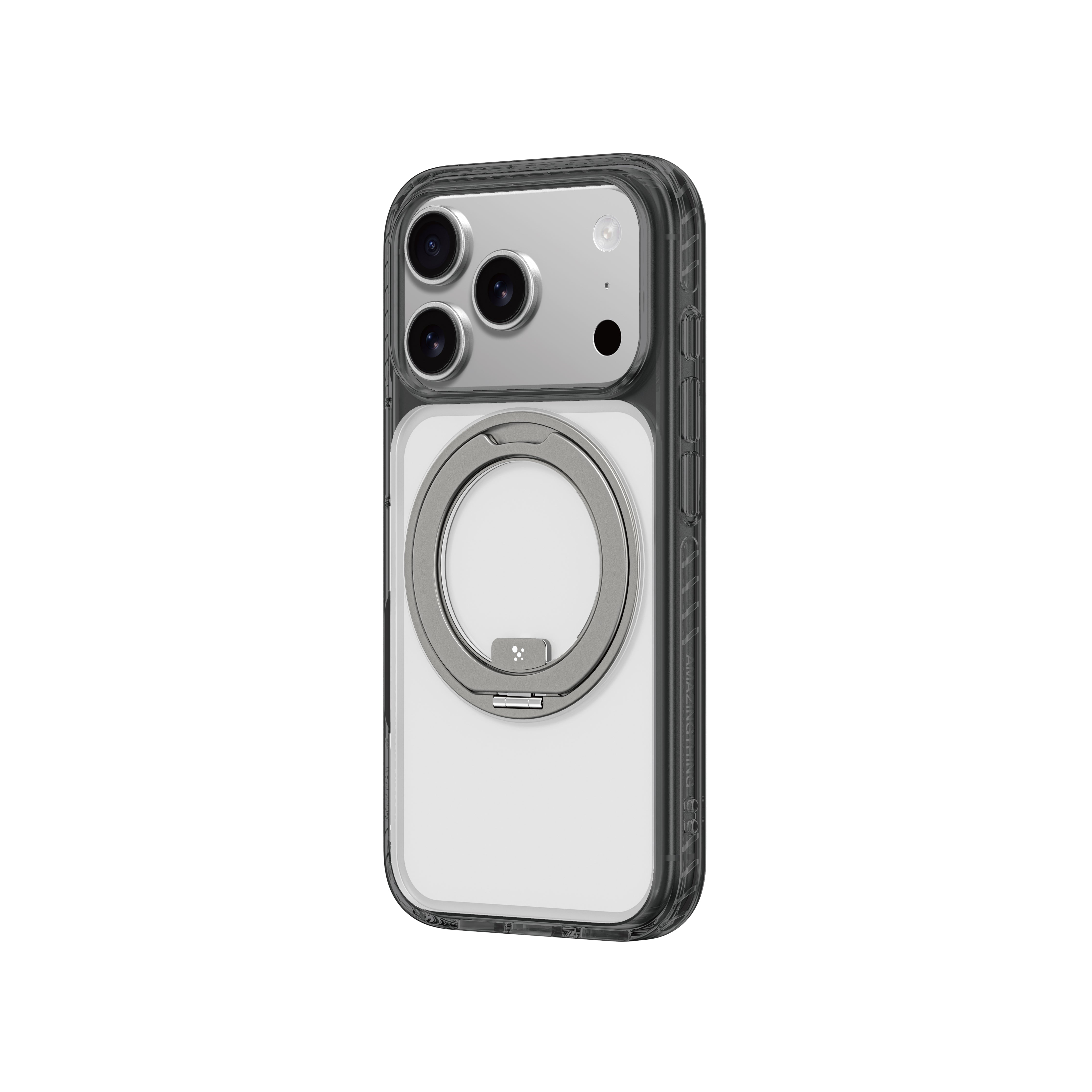 AMAZINGthing - iPhone 17 Pro Max 6.9 Titan Pro MagSpin Drop Proof Case - Black
