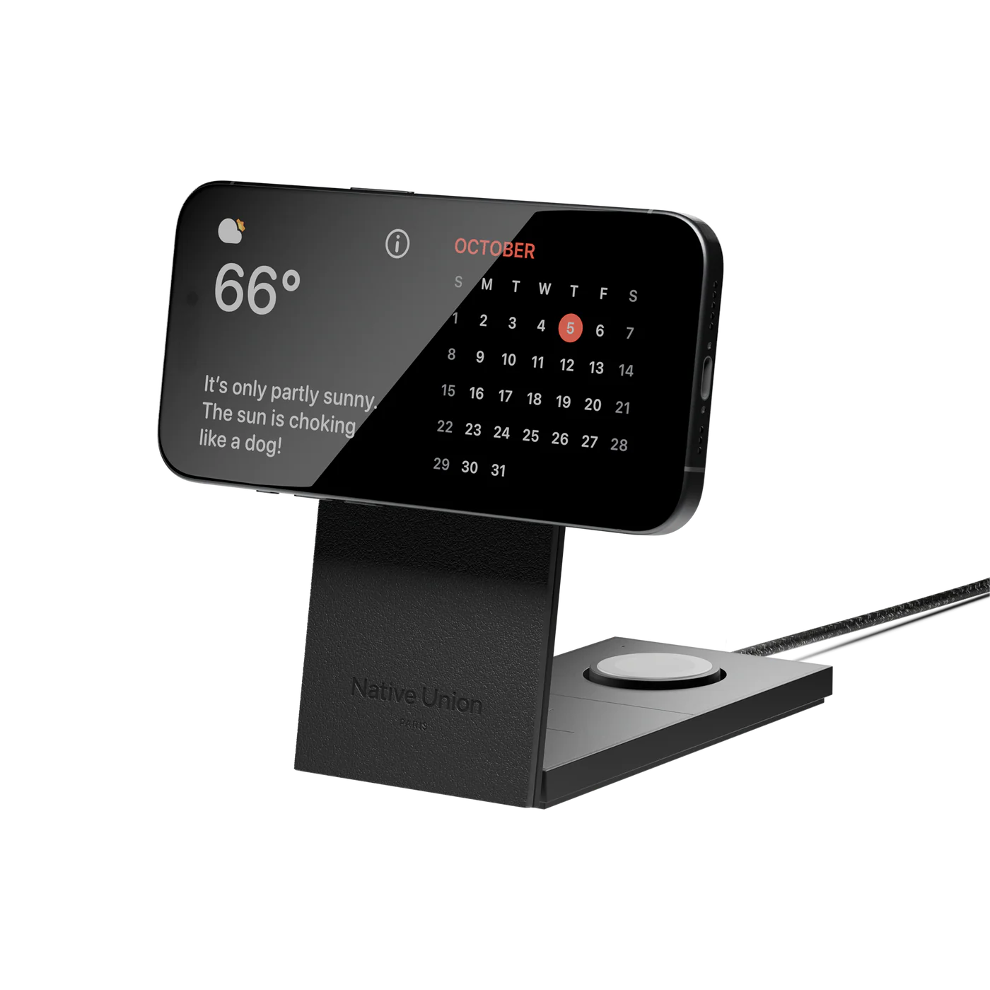 Native Union - Rise 3-in-1 Magnetic Wireless Charger - TECH STREET