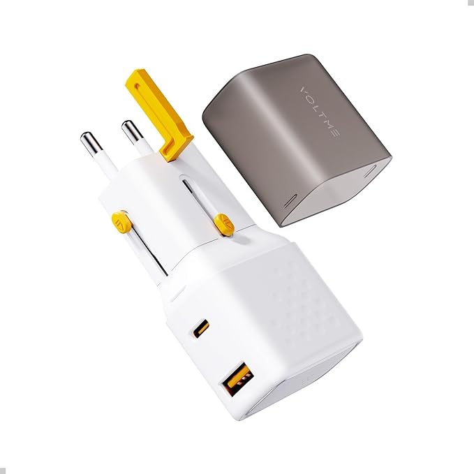 VOLTME VITO Go EzTravel 35W Dual Port Fast USB Charger Plug, GaN III USB C