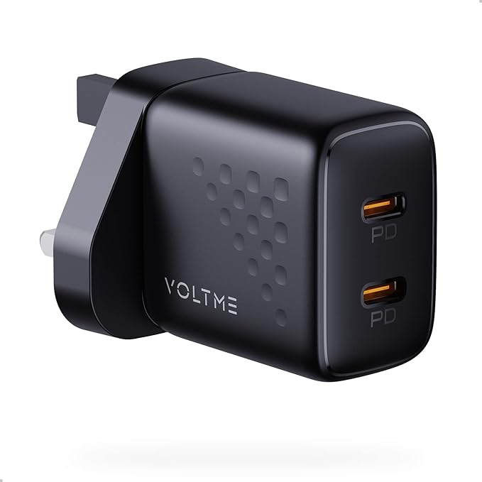 Voltme Revo 35 Duo Lite Wall Charger (35W) Black