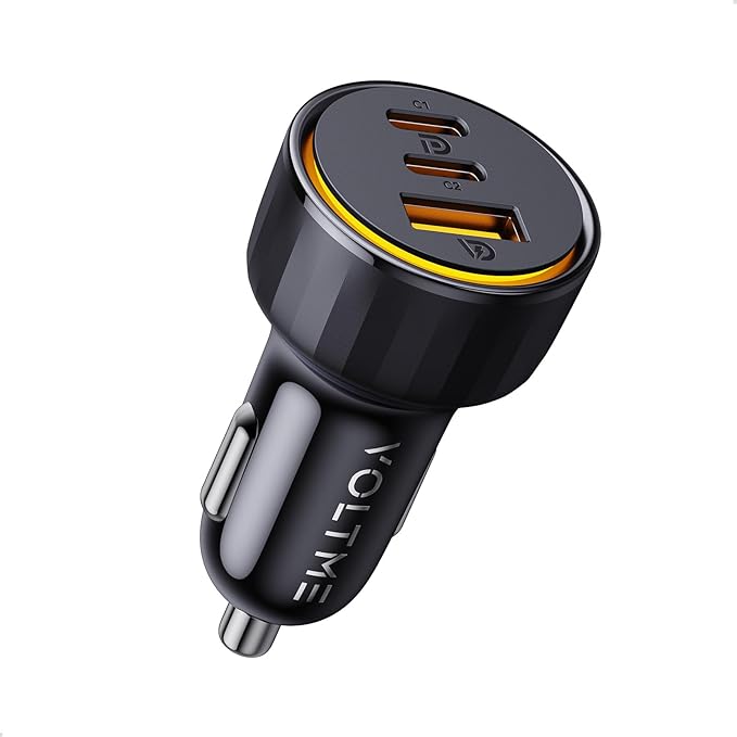 Voltme Cazo 65 CCA 65W 3 Port Car Charger