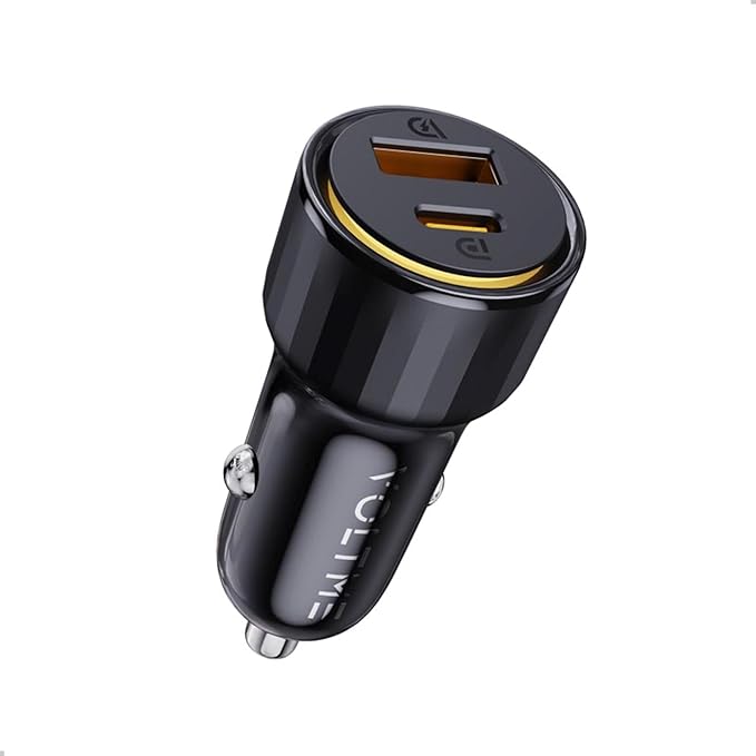 Voltme Cazo48 CCA 2 Ports 48W Car Charger BLACK