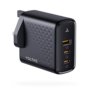 Voltme Revo 100 3 ports wall charger 100W Black