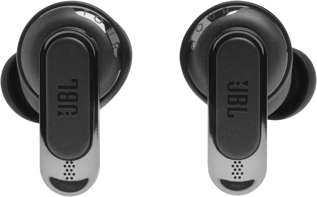 JBL Tour Pro 2 True Wireless Noise Cancelling Earbuds Black