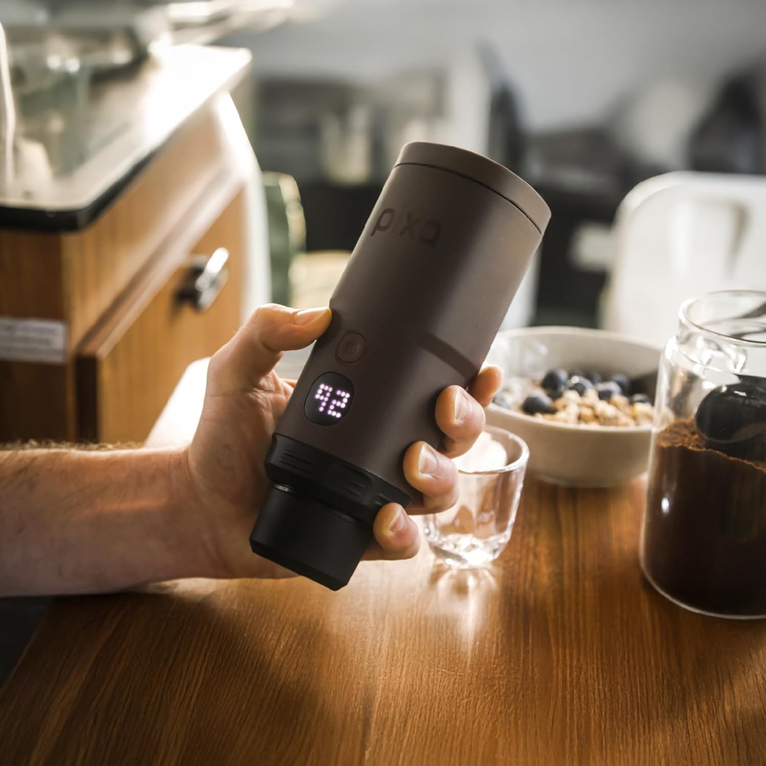 Wacaco - Electric portable espresso maker  PIXAPRESSO - TECH STREET