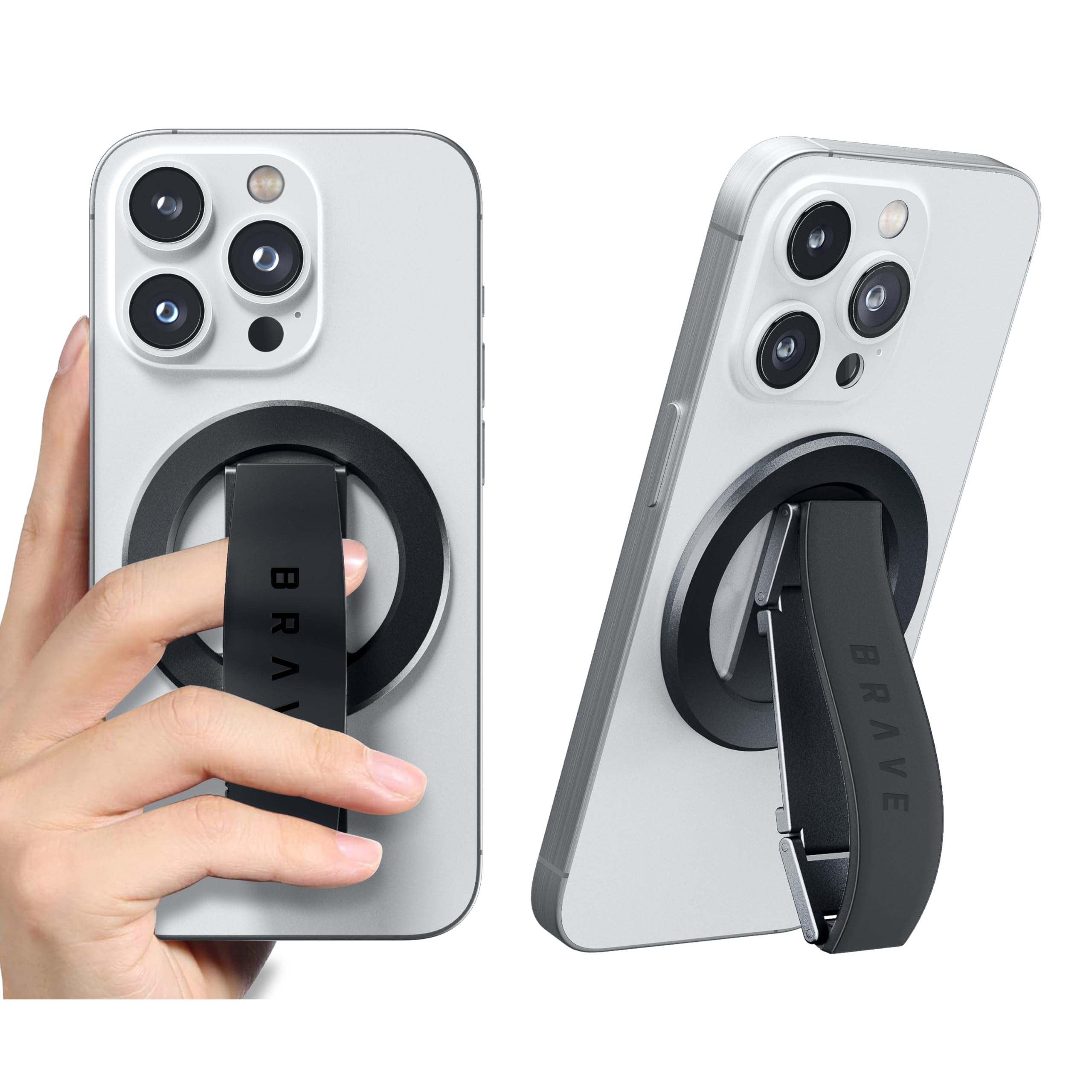 BRAVE Grip 3 in 1 Magnetic Grip And Kickstand - TECH STREET