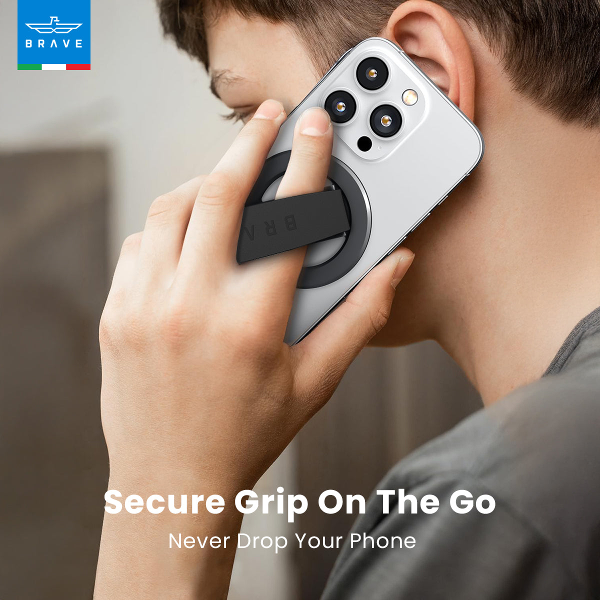 BRAVE Grip 3 in 1 Magnetic Grip And Kickstand - TECH STREET
