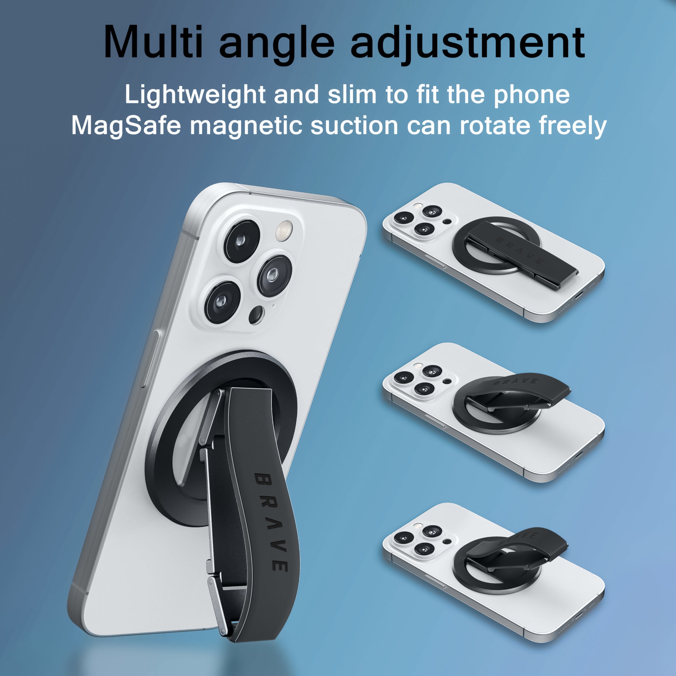 BRAVE Grip 3 in 1 Magnetic Grip And Kickstand - TECH STREET